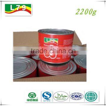 Canned Tomato Paste 2.2kg