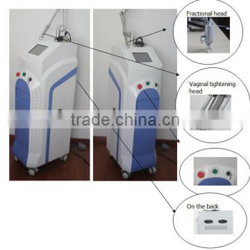 Gynecology fractional rf co2 laser / laser co2 fractional / fractional co2 laser rf tube us tube