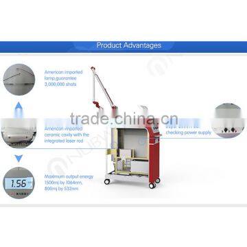Gentle Yag Laser 1064nm / 532nm Q-switch nd Yag Laser Tattoo Machine photo-4