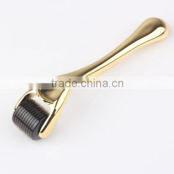 Wholesale 540 Titanium Needles 2.5mm Metallic Golden/Silver Handle DTS Derma Roller