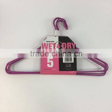 useful wet and dry metal clothes hangers