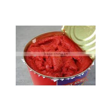 High quality tomato paste without additives packed in aseptic bags in iron drums