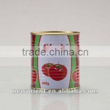 Chinese Manfacturer New Orient Pure Tomato Paste Canned Food Pasta Halal Food Tomato Ketchuop photo-4