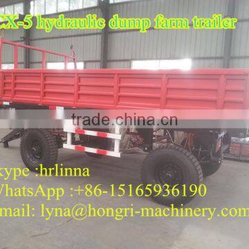 Agricultural Truck Double Axle 7CX-5 Farm Tractor Trailer photo-4