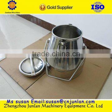 different volume aluminum stainless steel milk bucket