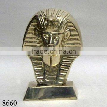King Tut Brass Statue/ Antique Religious Statues