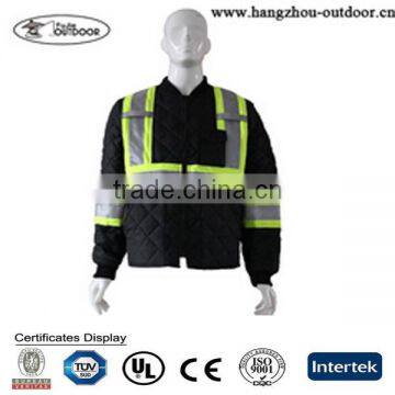 3M Black Reflective Safety Jacket for Working and Manufacturing