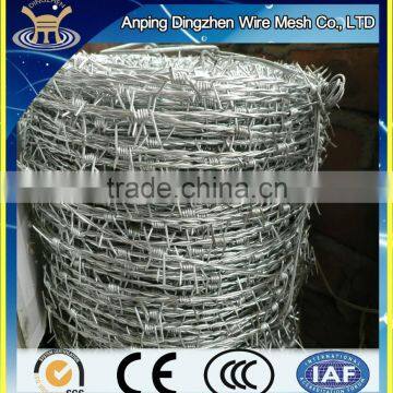 2015 Hot sale !!! High Quality Barbed wire fence/barbwire/galvanized barbed wire