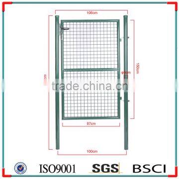 2016 New Galvanized Steel Main Gate and Fence Wall Design photo-2