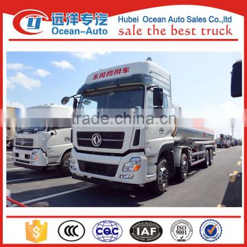 Dongfeng 12 wheel 8x4 30000 liters fuel tanker truck with reasonable price