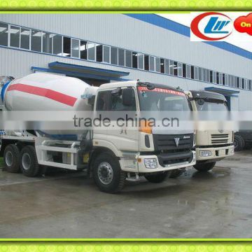 Auman transit mixer truck,truck mixer drum roller,cement mixer truck