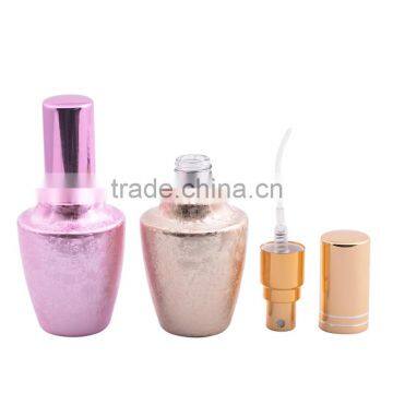 S0051 Mini Screw Sprayer Bottle Glass Bottle Aluminum Perfume Bottle Wholesale photo-2