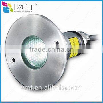 VLT shenzhen factory RUW-0003 3w waterproof led recessed underwater light