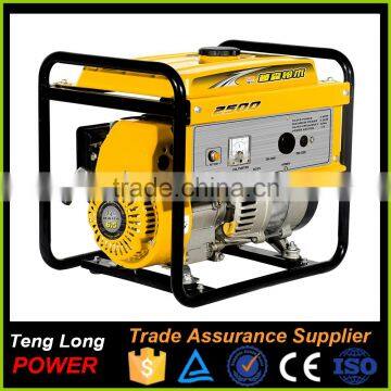 professional generaotor manufacturer china cheapest recoil start small gasoline generator 1kva generator