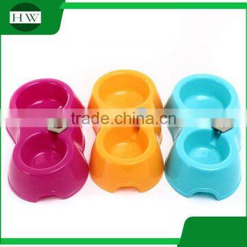 Multifunction Pet Accessories Plastic Double Cat Dog Pet Water Food Bowl photo-5