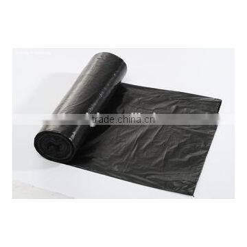 large black plastic garbage bag