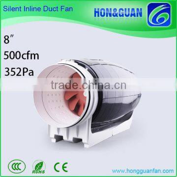 2017 new wholesale 8inch silent reversible inline duct exhaust fan (100mm 125mm 150mm 200mm)