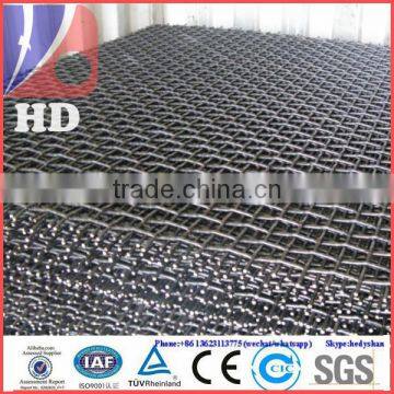 Crimped wire mesh / 65Mn Wire Mining Screen Mesh