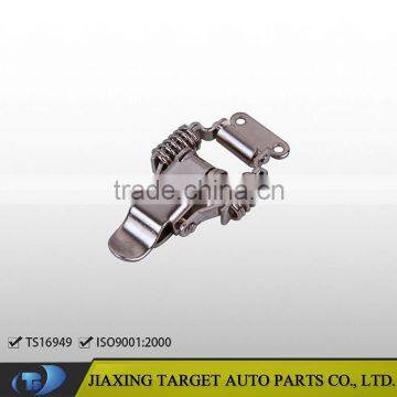 Cabinet spring hasp latch toggle lock