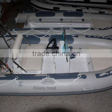 Duable rigid PVC inflatable boat singapore