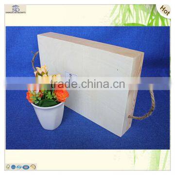 Fabulous Craft Original Color Square Grids Pine Wooden Tray photo-6