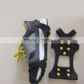 Hot selling antislip Shoes Cover Snow and Ice Shoes Spikes lower price silicone anti slip shoes cover