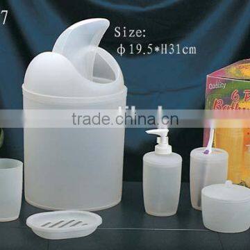 Plastic Bathroom Accessories Set, Soap Dispenser Set