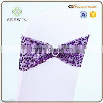 Elegant Shinny Sequin Chair Sash for Chair Use photo-5