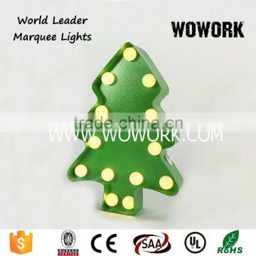 christmas tree marquee lights