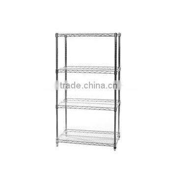 rust proof 4 shelf chrome metal units