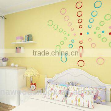 2015 High-quality Popular Shape Wooden Wall Stickers photo-2