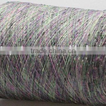 Acrylic Polyamide Blended Knot Fancy Yarn For Weaving photo-2