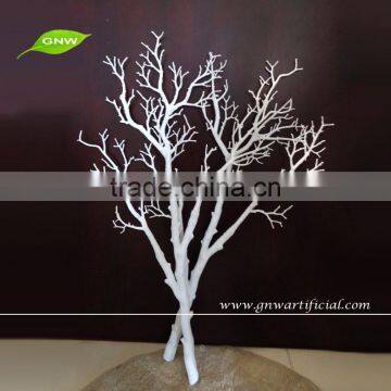 WTR018 GNW 1m high white decorative artificial tree branch for christmas decoration