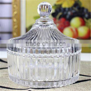 altar candle holders glass candy jar