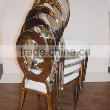 B8030 Wholesale Louis Ghost Round Back Dining Chair photo-4