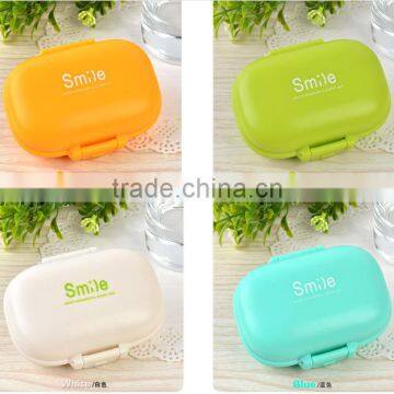 Hot Sale Macaron Portable Plastic Pill Box 4 or 6 DAY photo-4