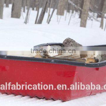 Plastic Heavy Duty Sled in Red Color photo-6