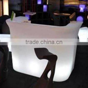 Modern Fashion Commerical High Quality Growing Lighting Plastic Bent LED Counter With 16 Colors Change photo-2