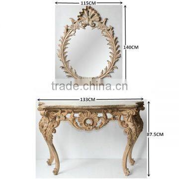 French Furniture Wholesale Console Desk Set For Living Room Decoration