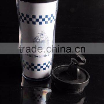 12oz BPA Free Paper Insert Double Wall Plastic Tumbler/ Thermo Mug photo-5