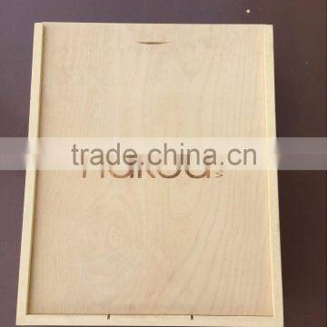 Europe Regional and Antique Feature Wooden Champagne Box Wooden Wine Gift Boxes Wooden Lock Box photo-3
