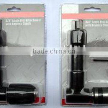 Klutch 3/8 In. Angle Drill Attachment With Keyless Chuck photo-2