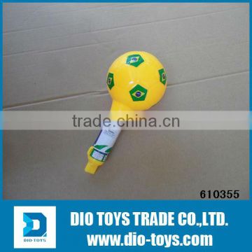 Protional plastic world cup trumpet for funs