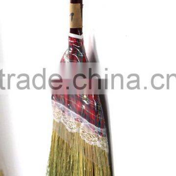 Bamboo Handle Small Cleaning CORN BROOM photo-4