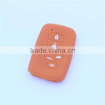 Silicone Rubber Key Shell, Key Bag for Toyota 5 Buttons With Hold Buttons Key Bags photo-4
