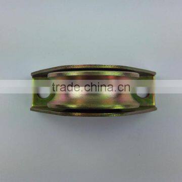 2 Inch Sliding Gate Wheel Diameter 48mm Thickness 17mm Bearing 6201RS Groove "U" With Outer Support ITEM:518PCR photo-2