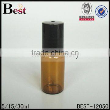 5ml Cosmetic Packaging Fragrance Perfume Brown Roll on Glass Bottle China Essential Oil Roll on Bottle Wholesale photo-2