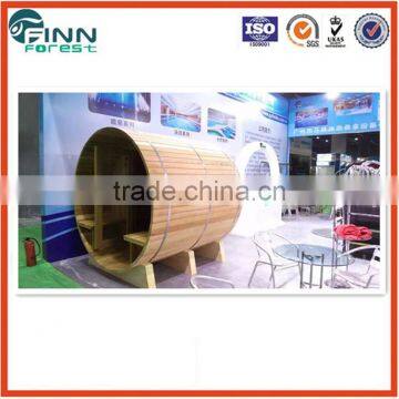 Outdoor 2-3 Person Use Wooden Sauna Room Home Sauna photo-3
