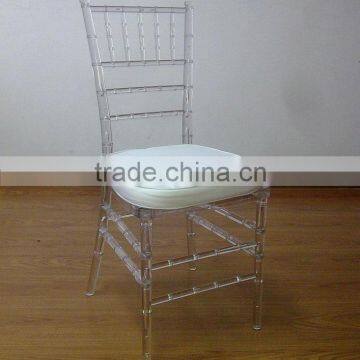 clear resin chivari chair wedding chair for sale