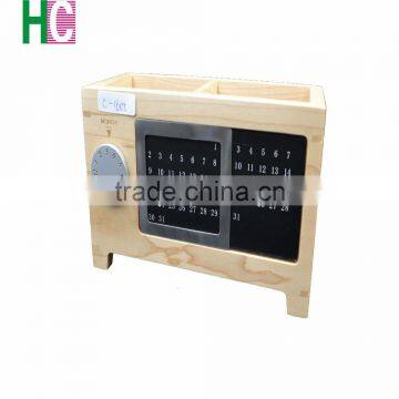 2016 New Design Wooden Pen Holder Islamic Calendar Gift Wooden Craft photo-4